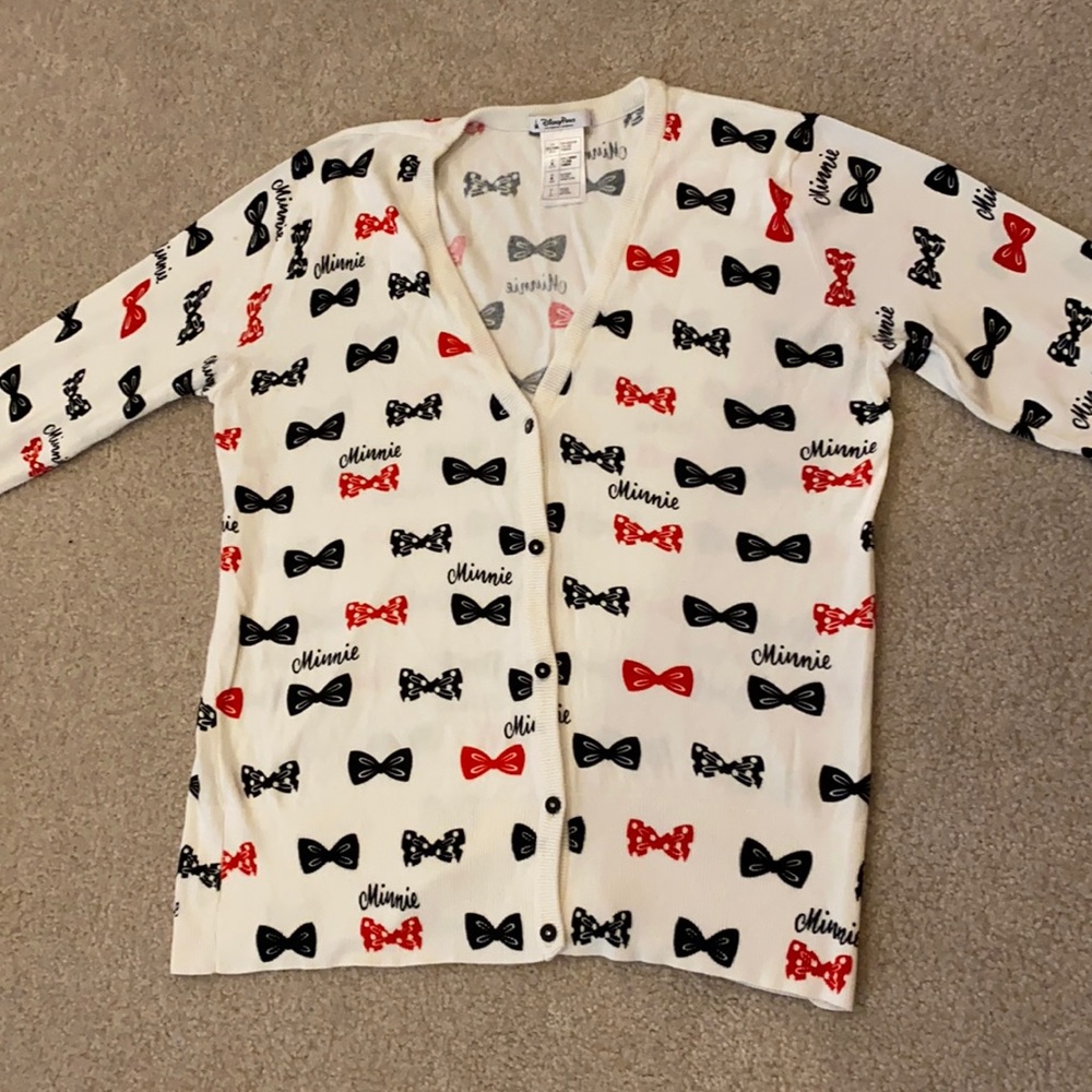 Disney Parks Minnie Mouse cardigan